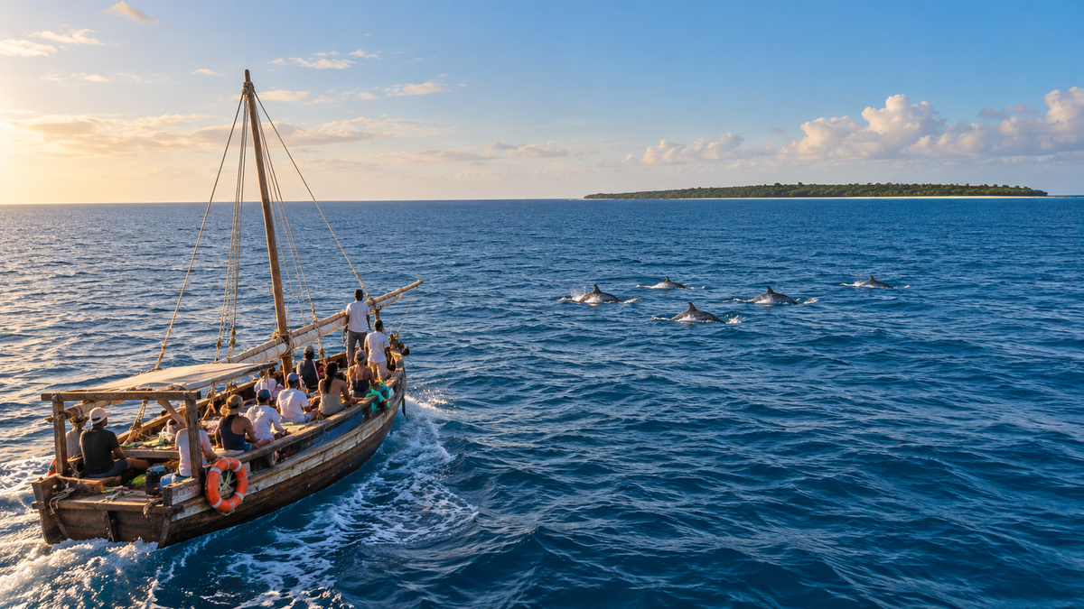 Kisite-Mpunguti Marine Park Day Trip - With Snorkeling & Dolphin Spotting