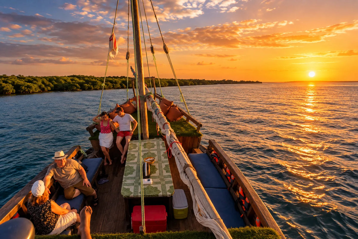 Sunset Dhow Cruise with Seafood BBQ